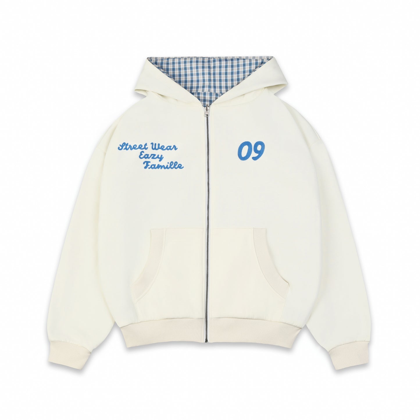 SWE X2 REVERSIBLE ZIP HOODIE - RED/BLUE