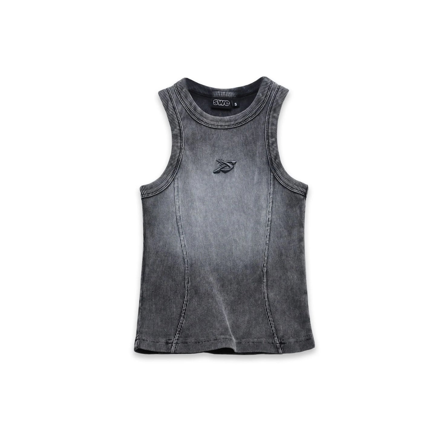 SHADOW TANKTOP (WOMEN/MEN) - GRAY/GRAPHITE
