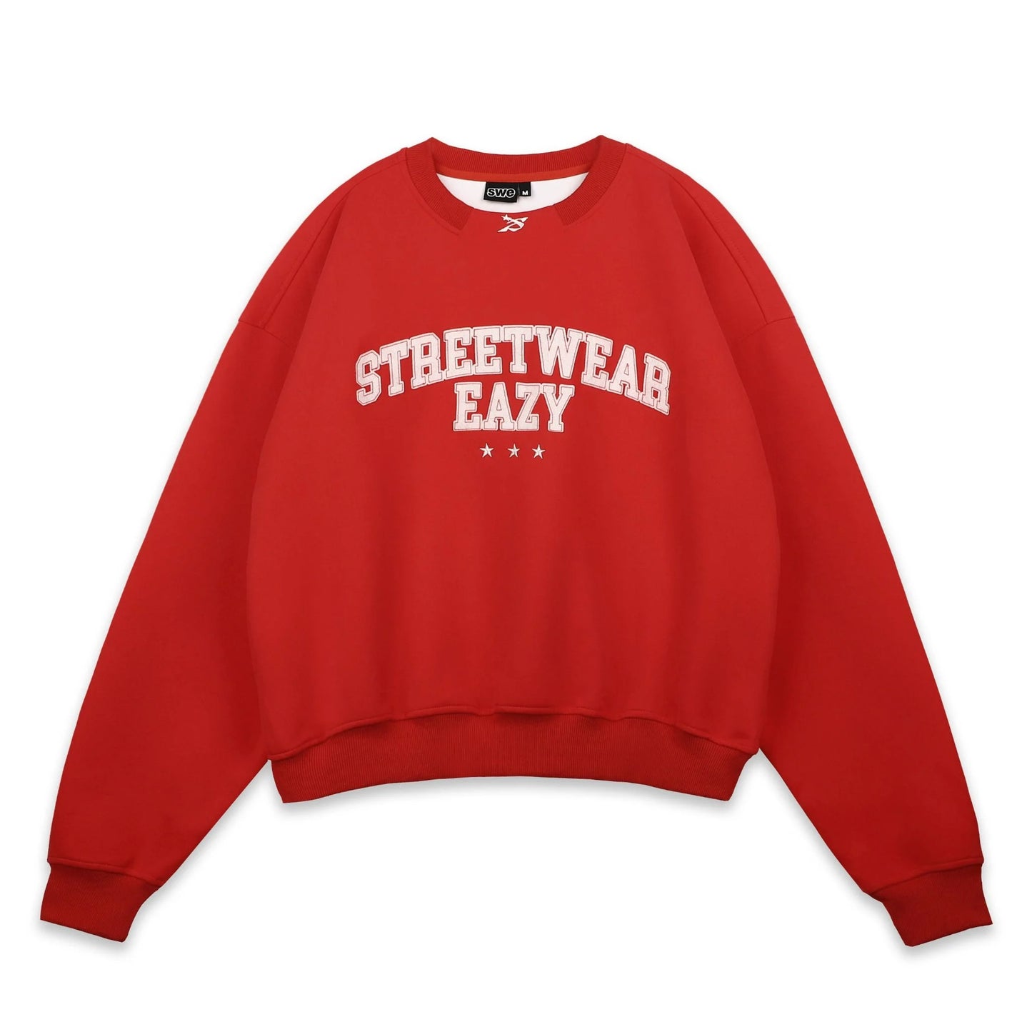 ACTIVE SWEATER - RED/BLACK