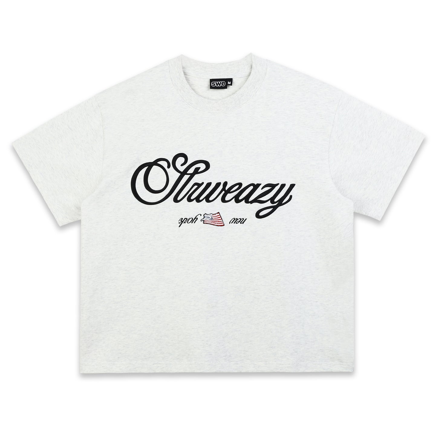 SWE NY BOXY TEE - GRAY