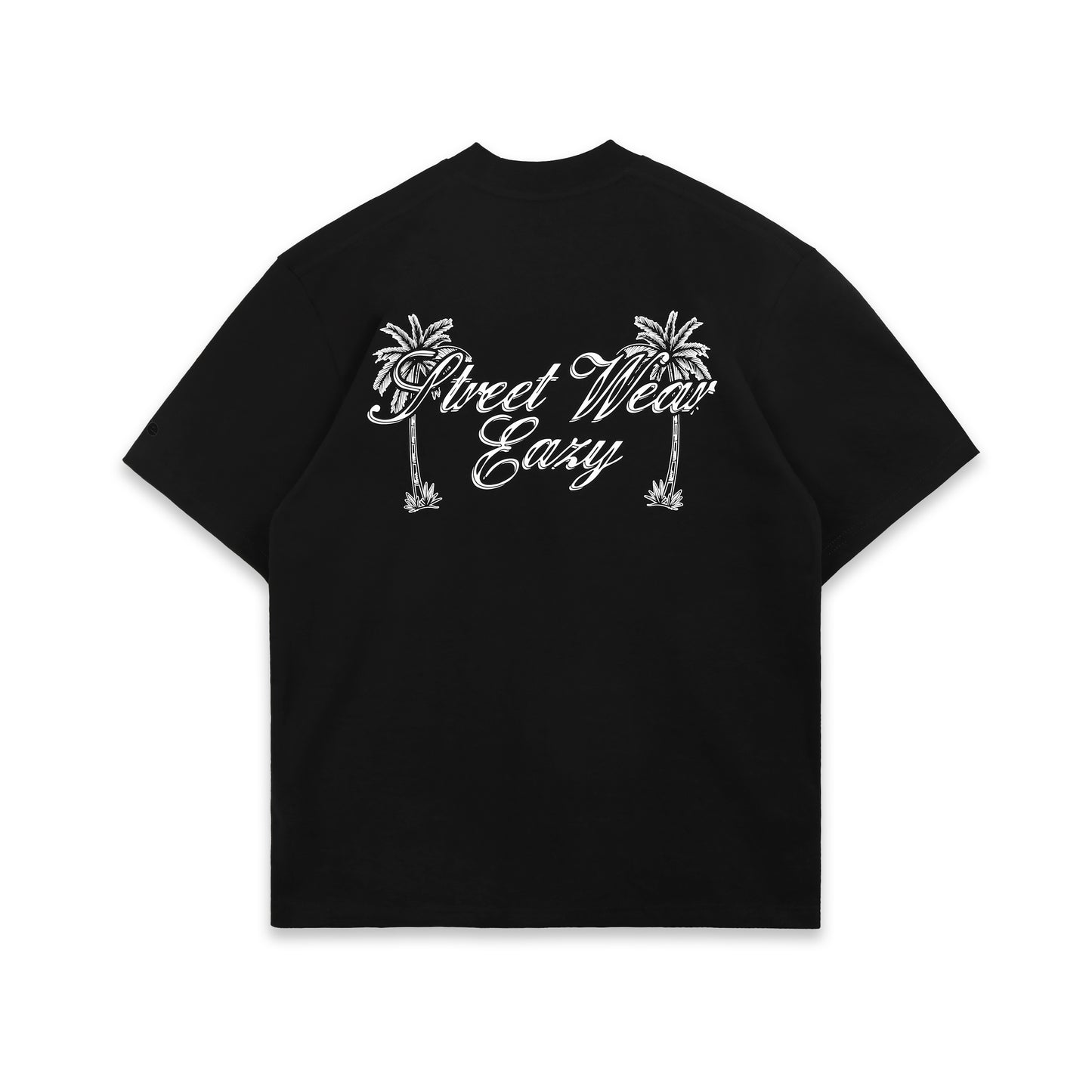 SWE TROPIC TEE - BLACK/WHITE/ROYAL BLUE/POWDER BLUE