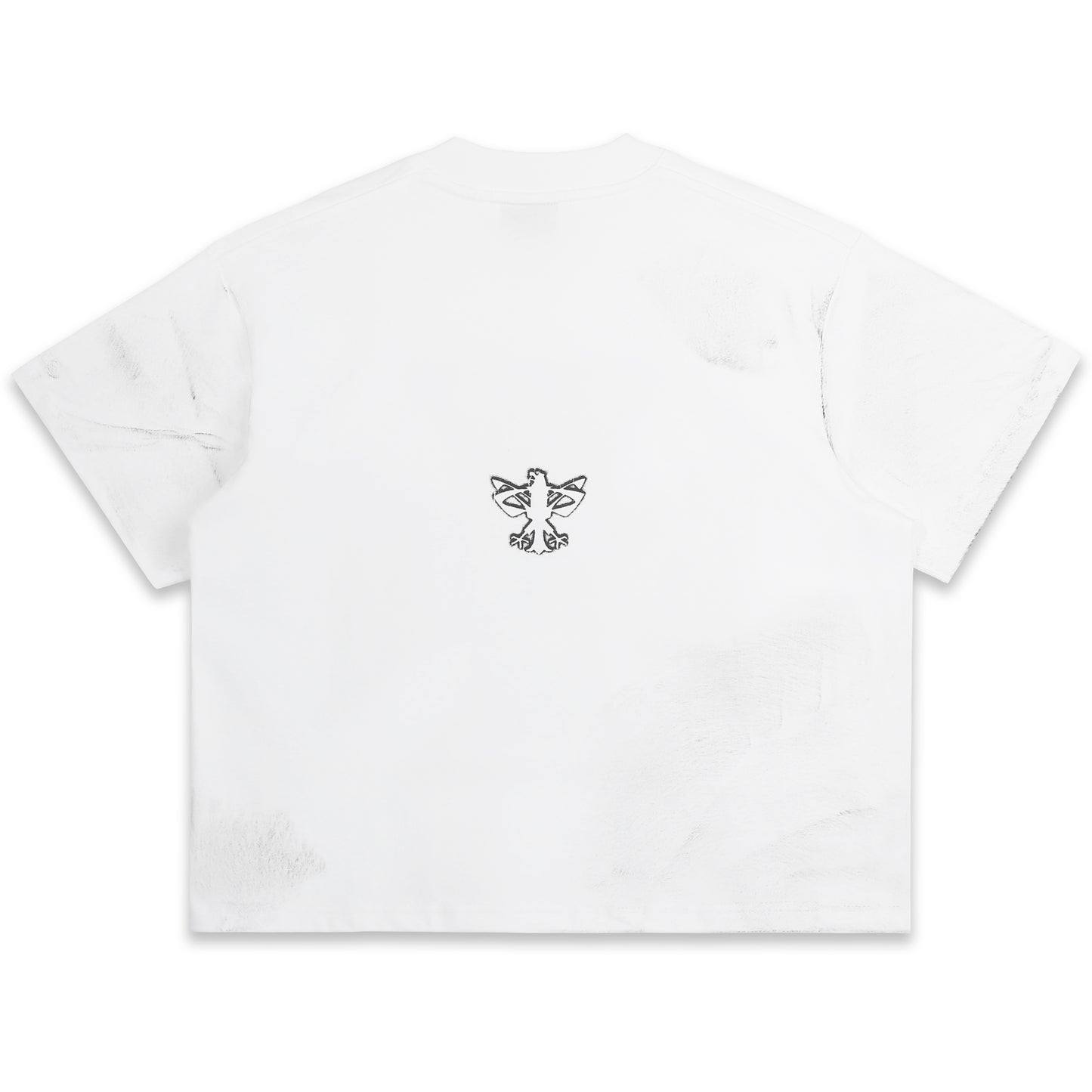 SWE CROSS BOXY TEE - WHITE