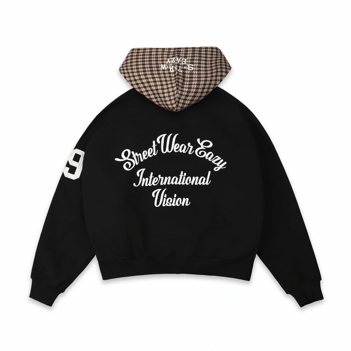 SWE HOODSTACK ZIP JACKET - BLACK/BROWN