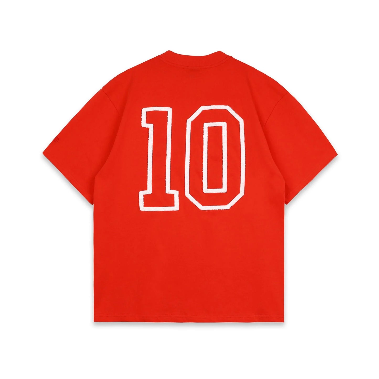 10 TEE - RED OR WHITE/RED