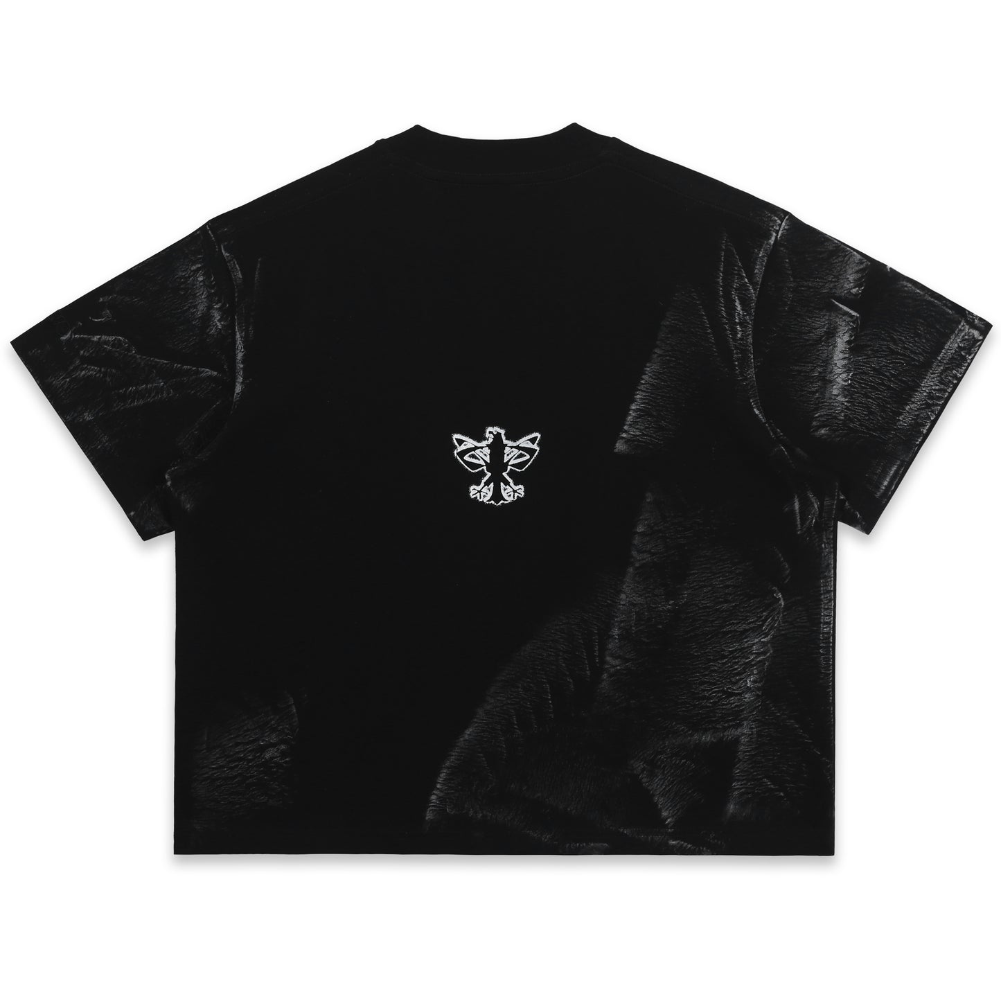 SWE CROSS BOXY TEE - BLACK