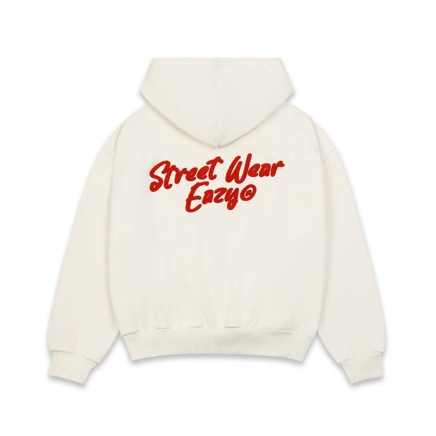 SWE SIGNATURE ZIP HOODIE - CREAM/BLACK/GRAY