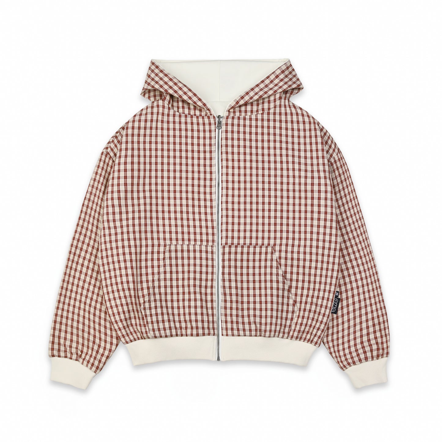 SWE X2 REVERSIBLE ZIP HOODIE - RED/BLUE