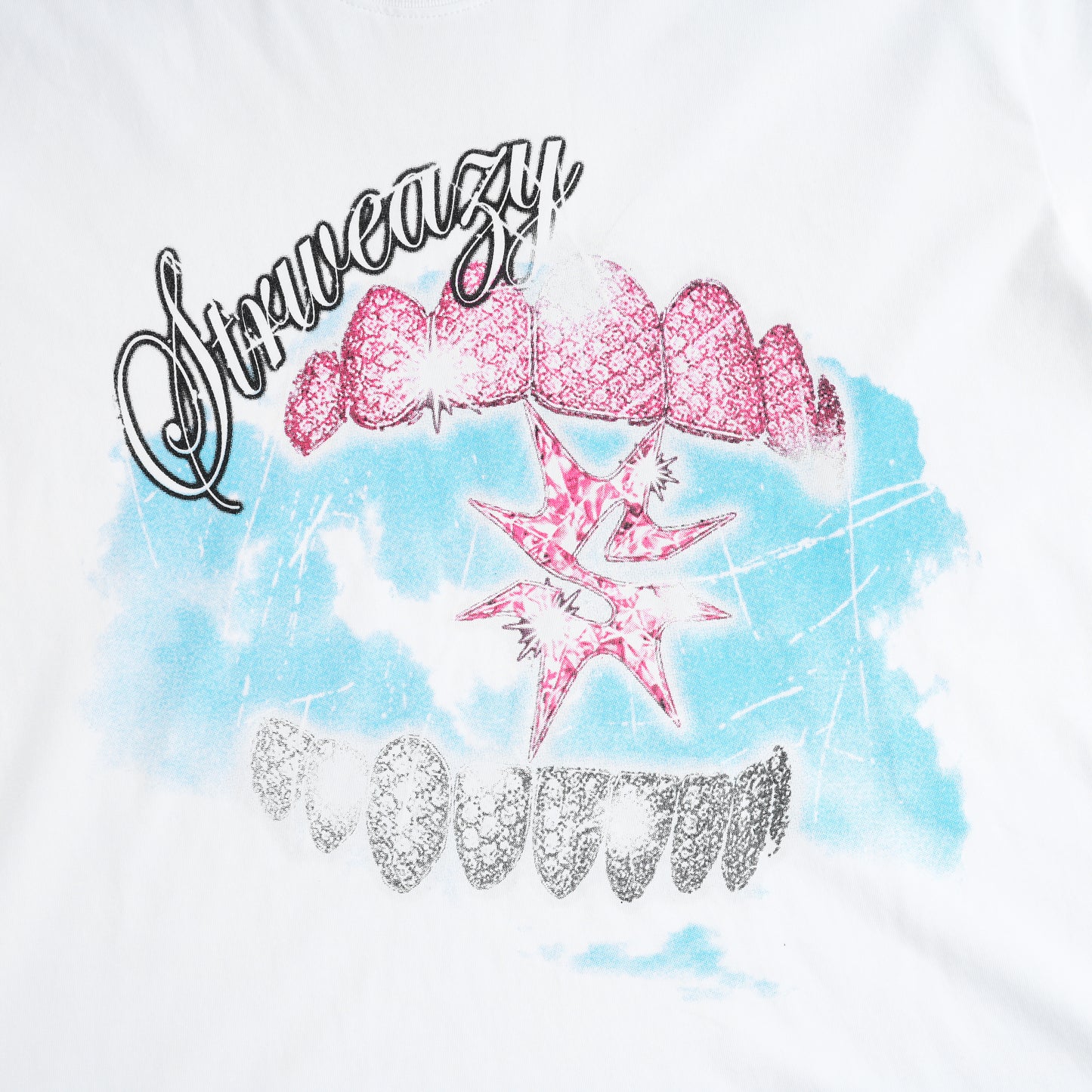 SWE GRILLZ BOXY TEE - WHITE