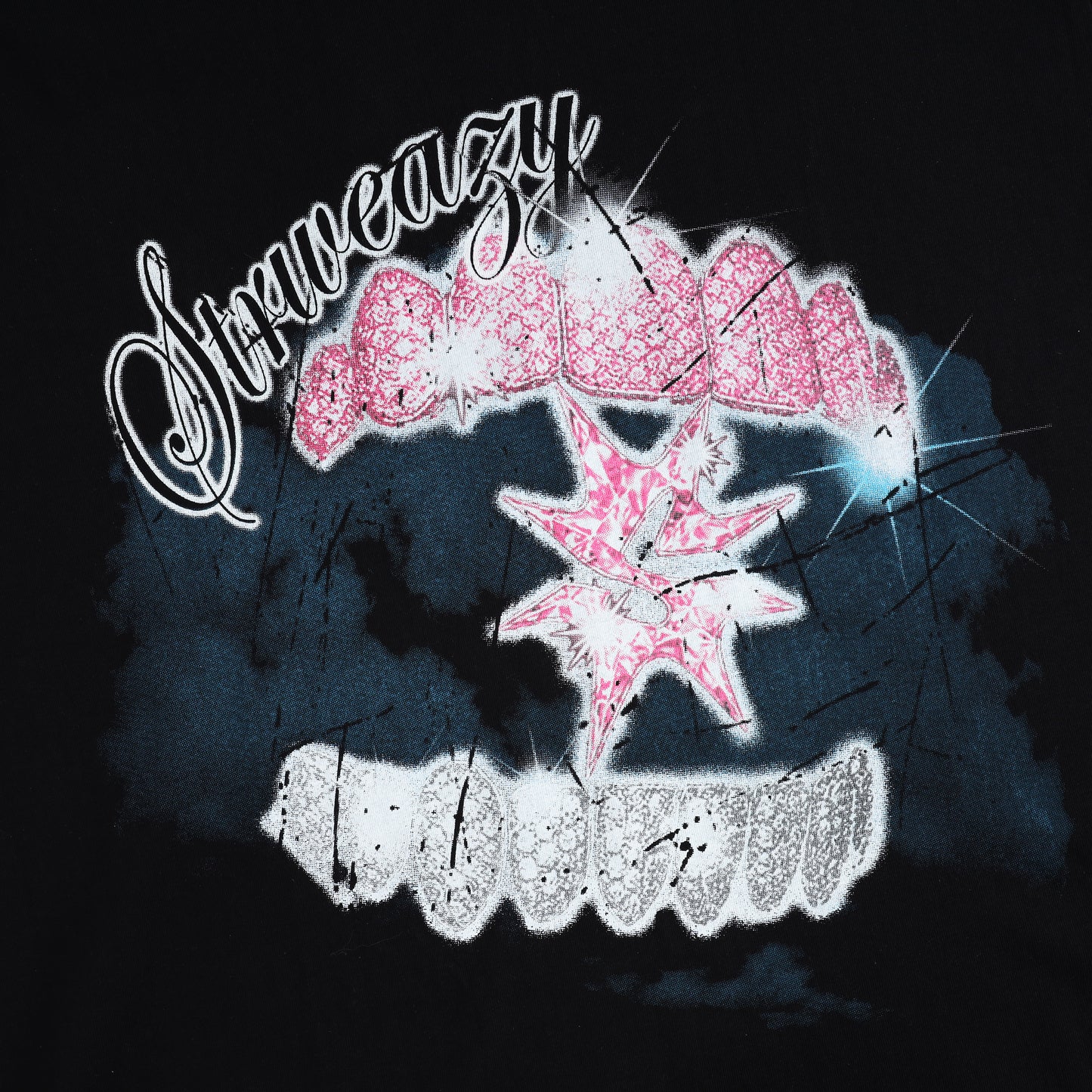 SWE GRILLZ BOXY TEE - BLACK