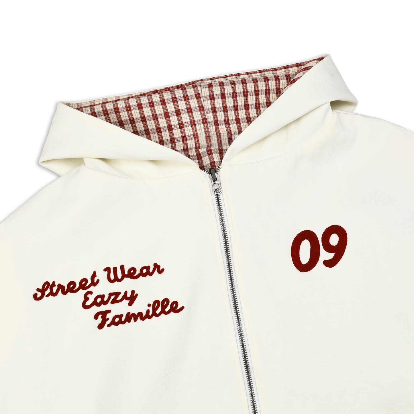 SWE X2 REVERSIBLE ZIP HOODIE - RED/BLUE