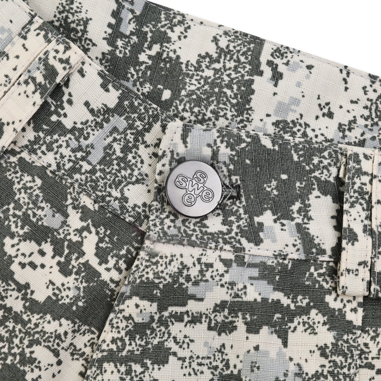 SWE CARGO SHORTS - SNOW CAMO