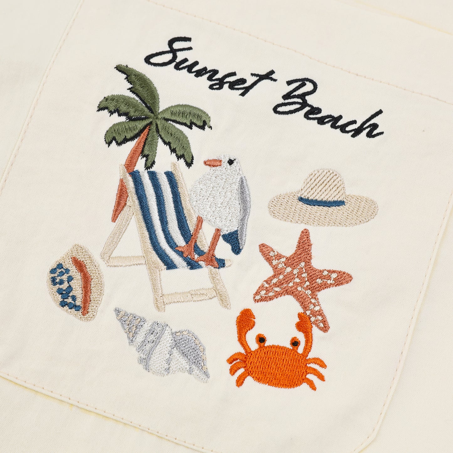 SWE SUNSET POCKET SHIRT - CREAM