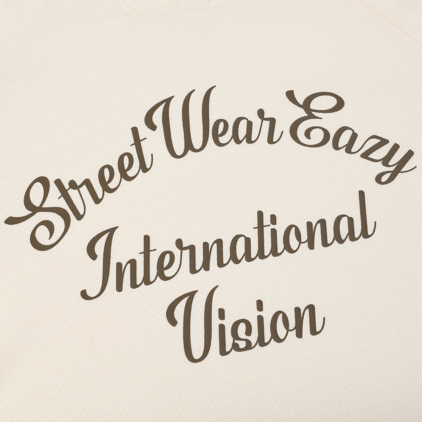 SWE VISION L/S TEE - CREAM/BROWN