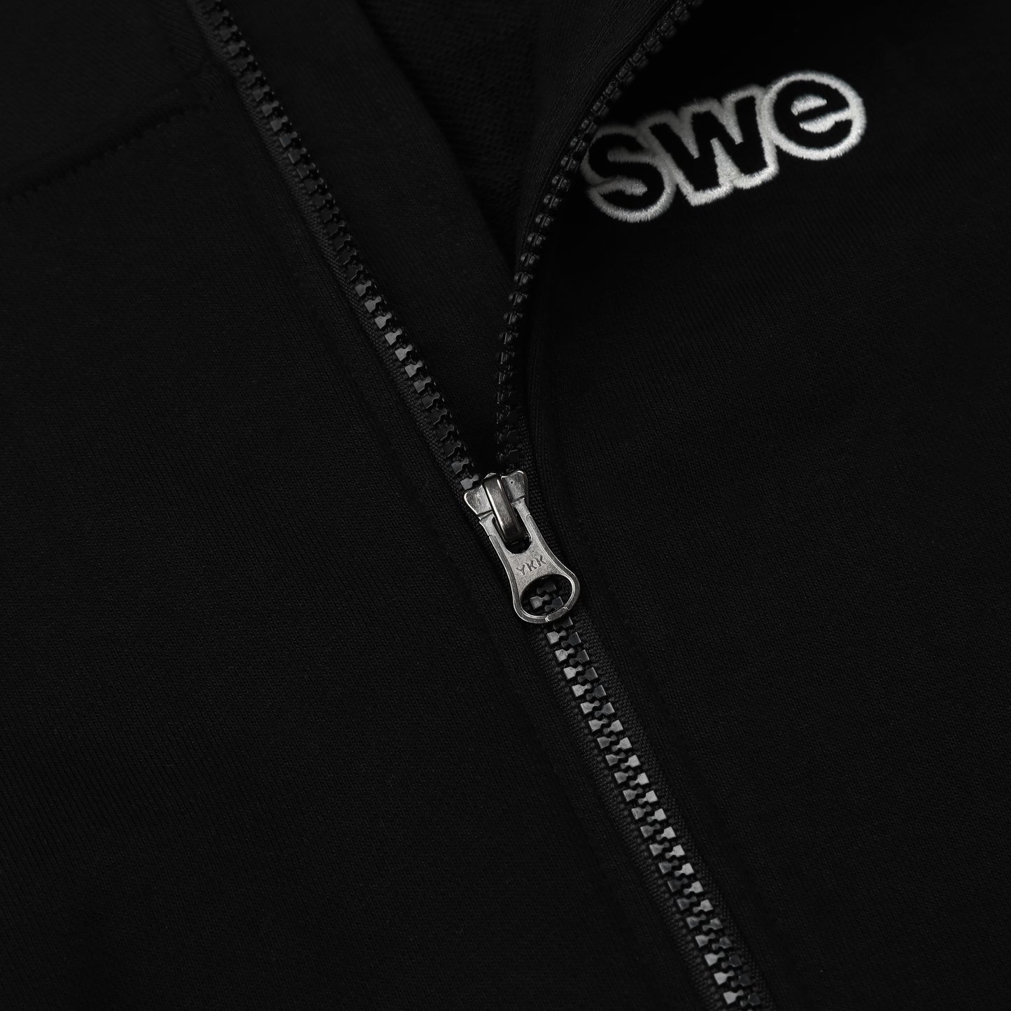 SWE HOODSTACK ZIP JACKET - BLACK/BROWN