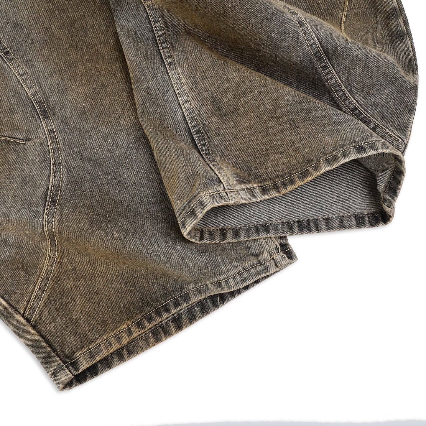 SWE ARC WIDE JEANS - MUD FADE