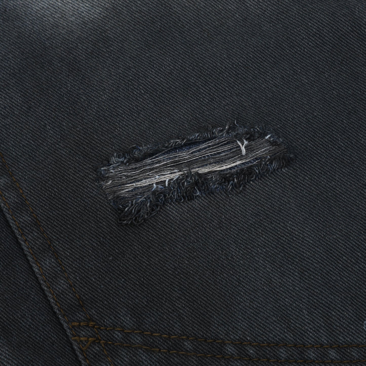 SWE PANEL FADE JEANS - ACID BLACK