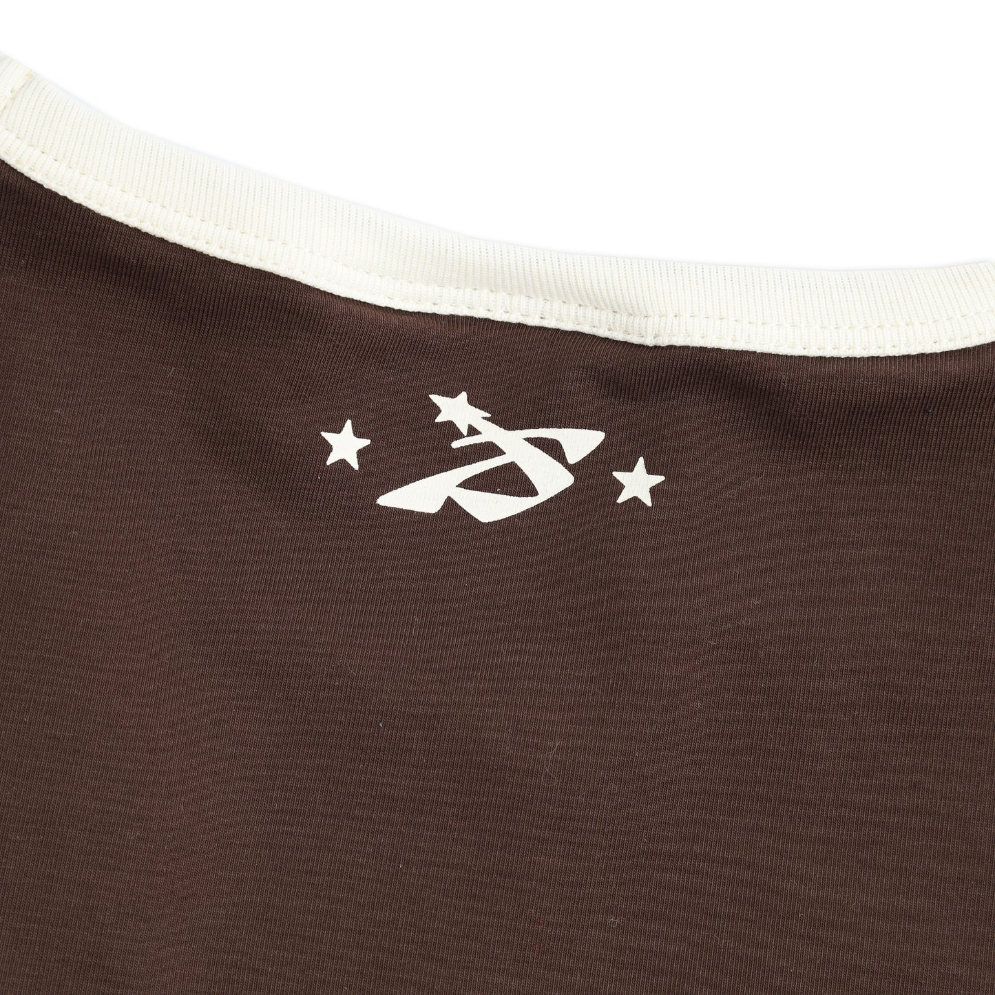 SWE BUSY RINGER TEE - BROWN