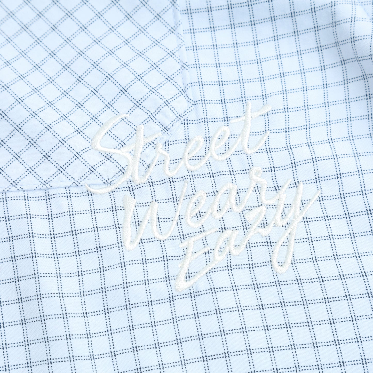 SWE GRID WORK SHIRT - BLUE