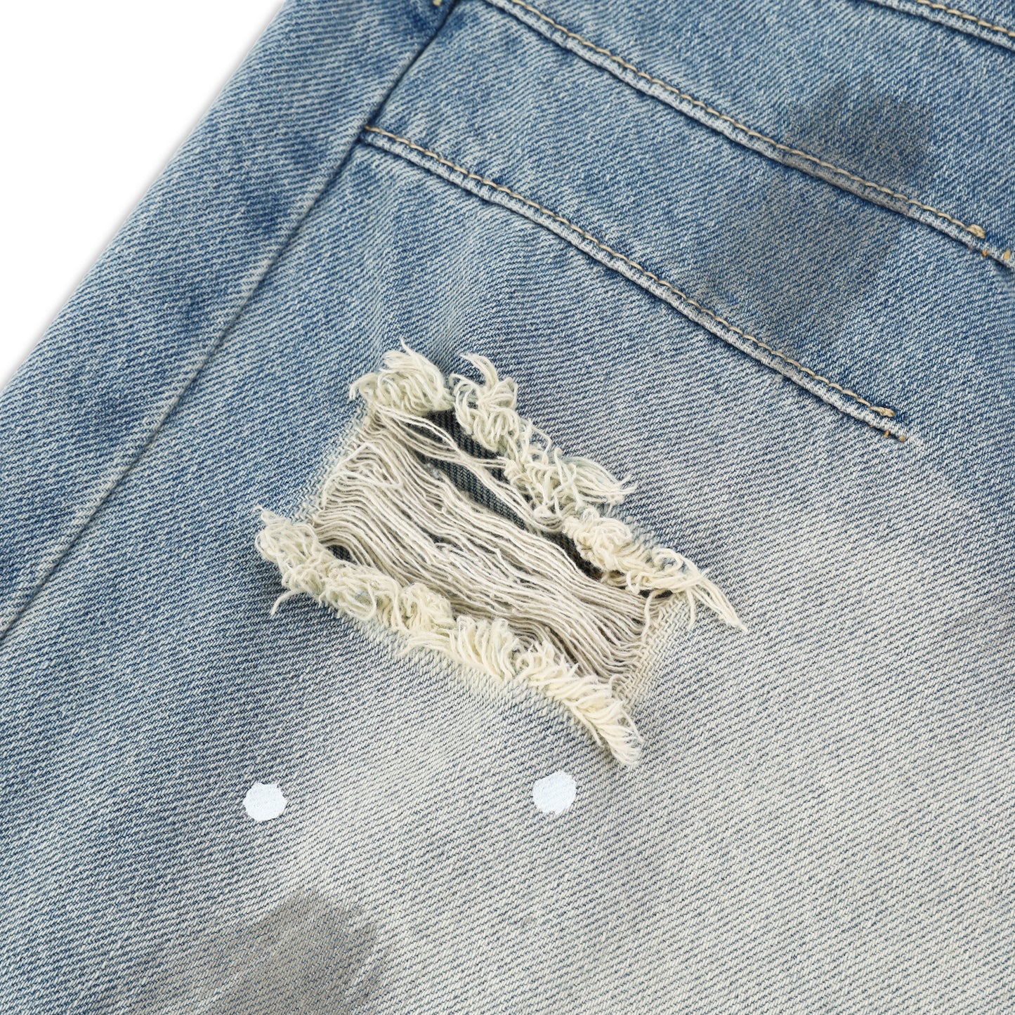 SWE ARC WIDE JEANS - MUD FADE