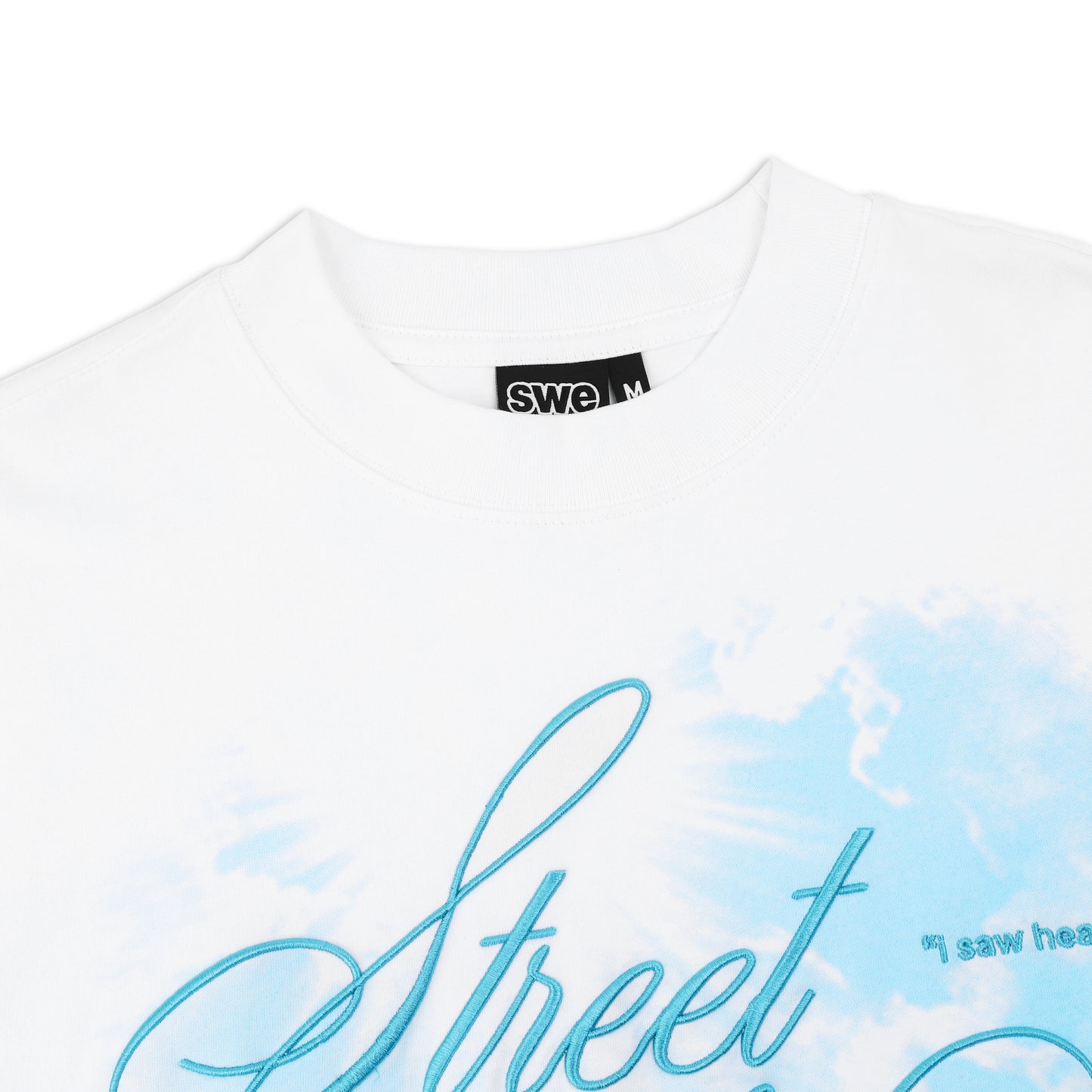 SWE HEAVEN BOXY TEE - WHITE