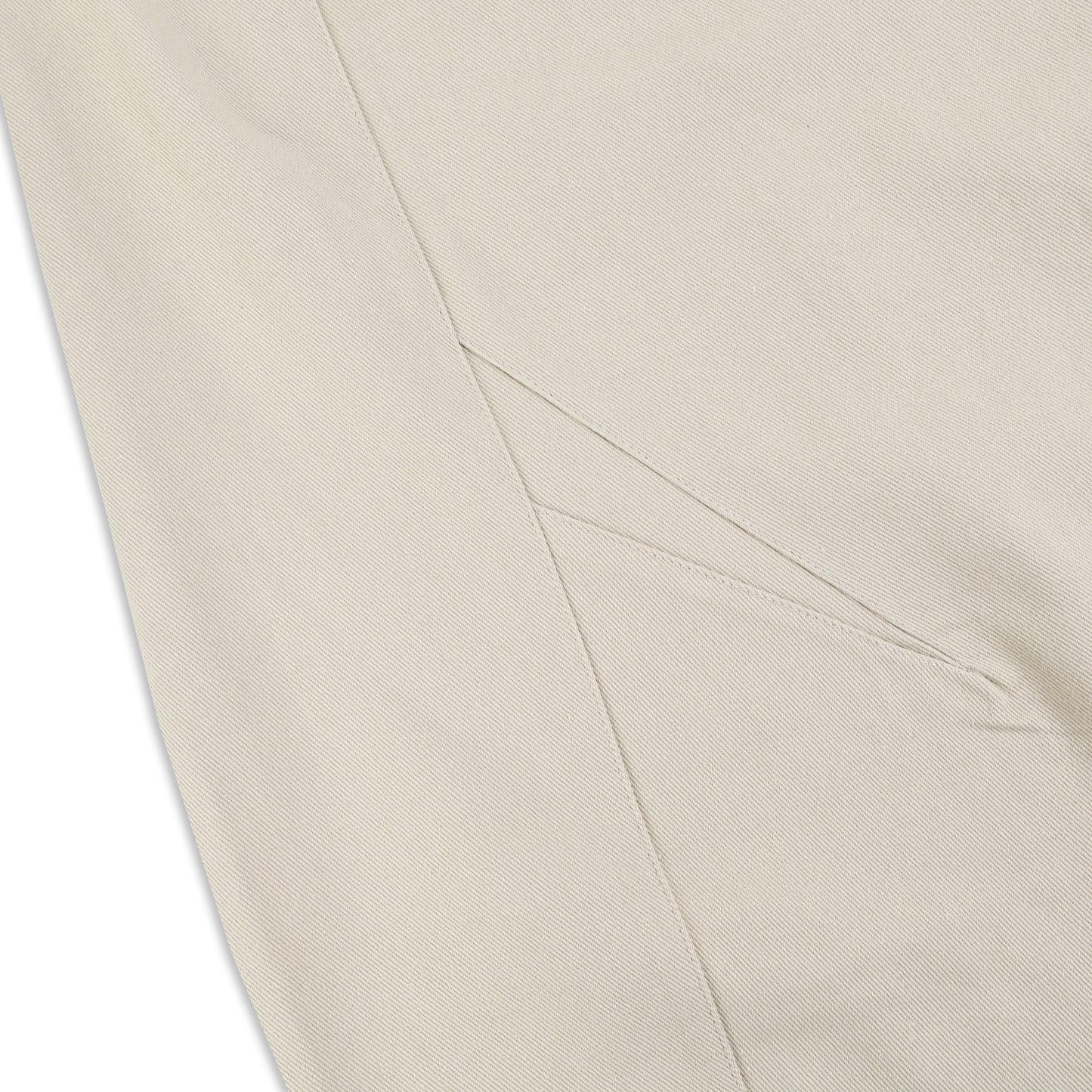 SWE BARREL KHAKI PANTS - BEIGE