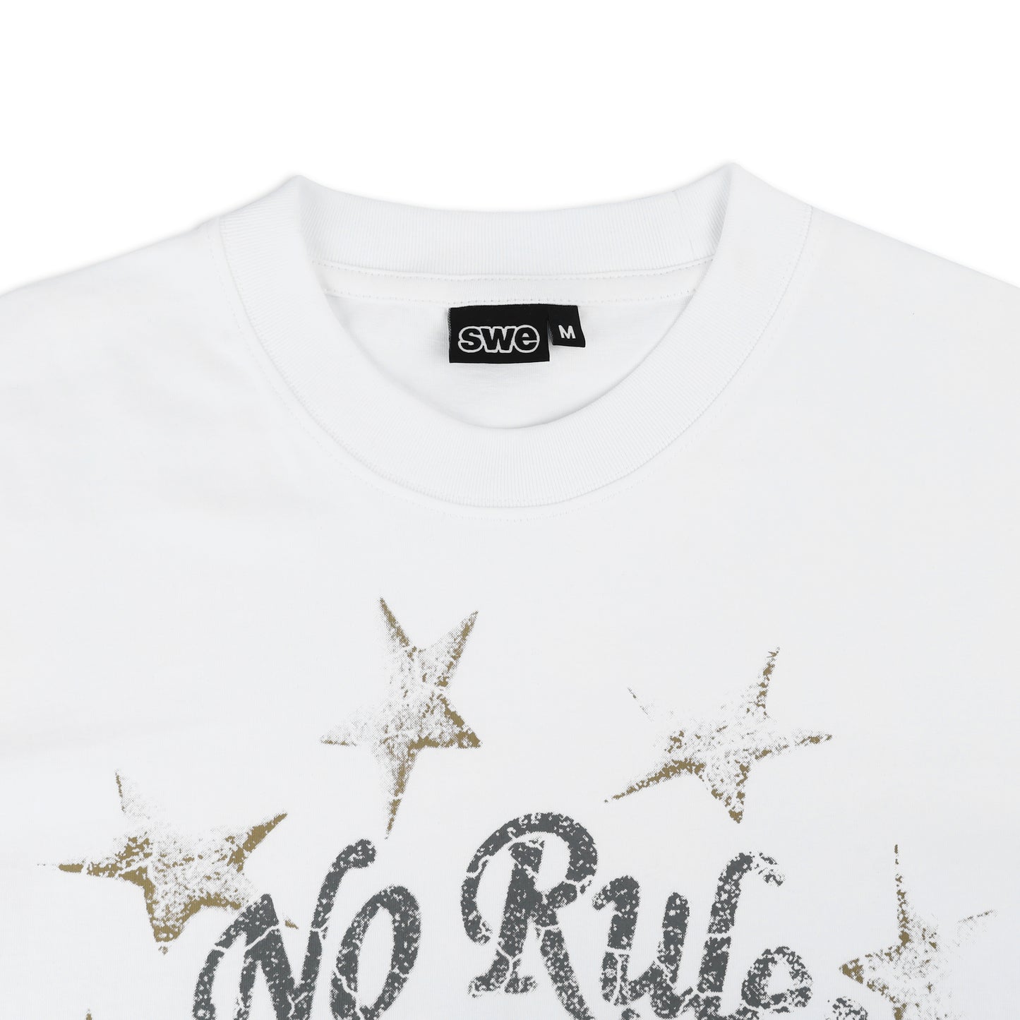 SWE RULELESS BOXY TEE - WHITE