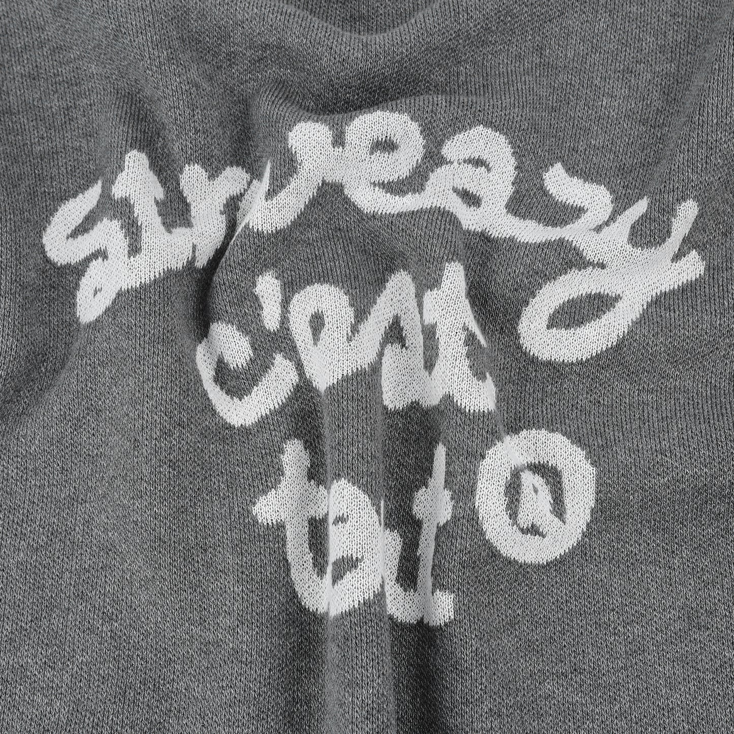 SWE C'EST TOUT KNIT TEE - GRAY
