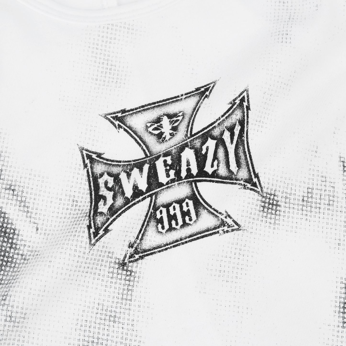 SWE CROSS TANK TOP - WHITE