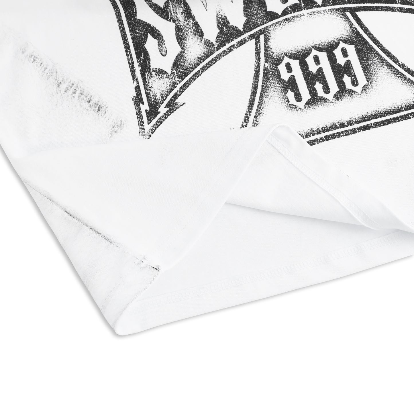 SWE CROSS BOXY TEE - WHITE