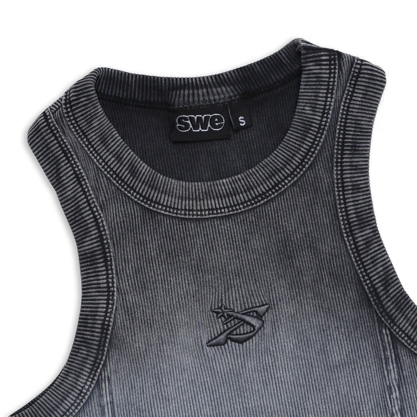 SHADOW TANKTOP (WOMEN/MEN) - GRAY/GRAPHITE