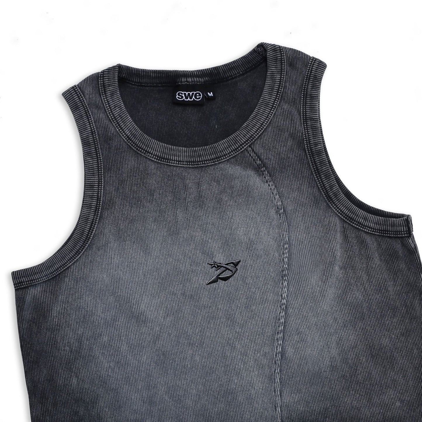 SHADOW TANKTOP (WOMEN/MEN) - GRAY/GRAPHITE