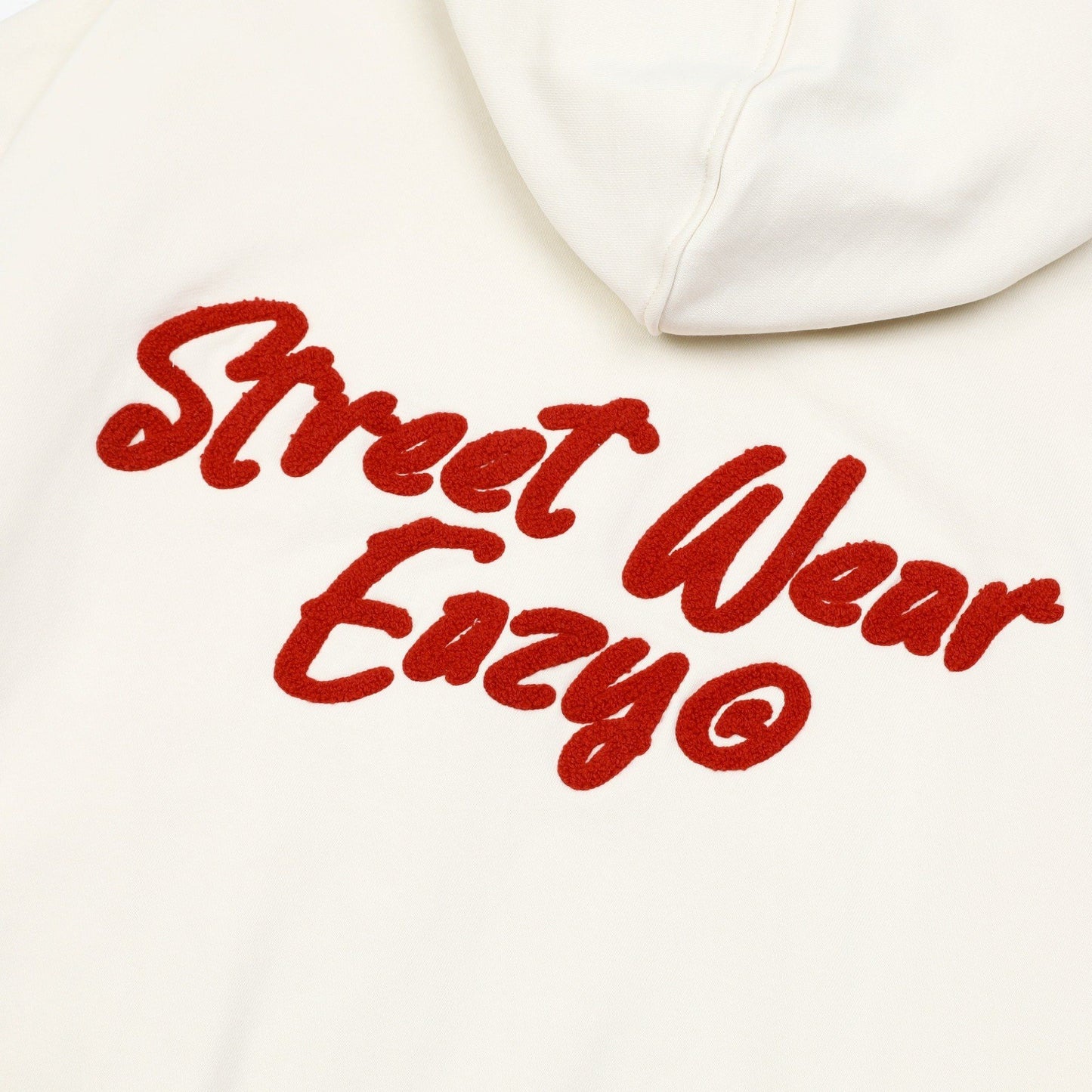 SWE SIGNATURE ZIP HOODIE - CREAM/BLACK/GRAY