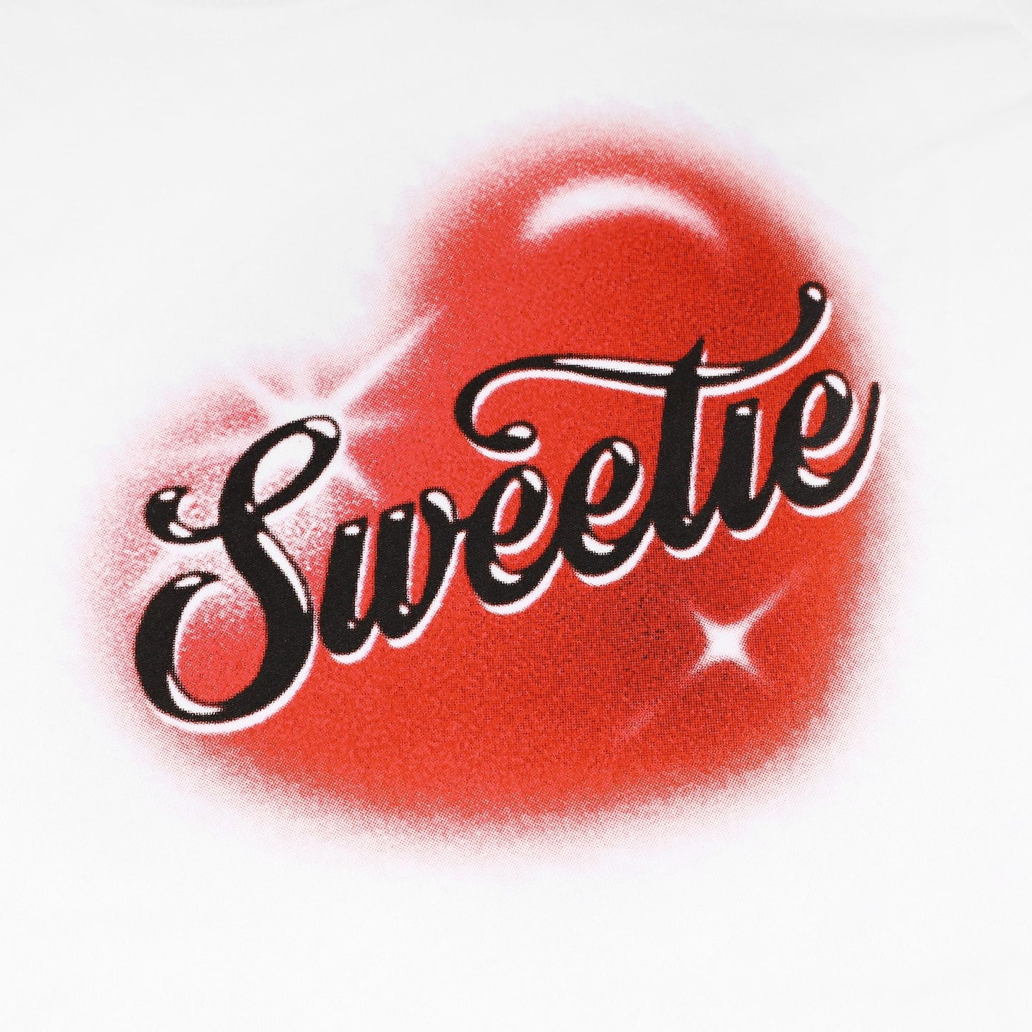 SWEETHEART BABY TEE - WHITE