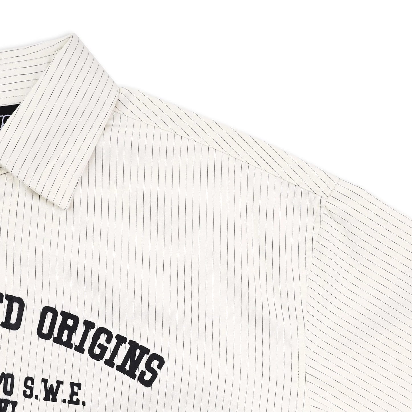 PROJECT L/S SHIRT - WHITE/BEIGE