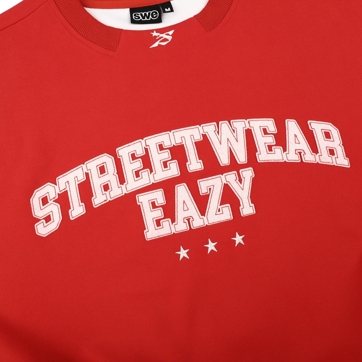ACTIVE SWEATER - RED/BLACK