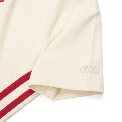 SWE 2BAR BABY TEE - RED