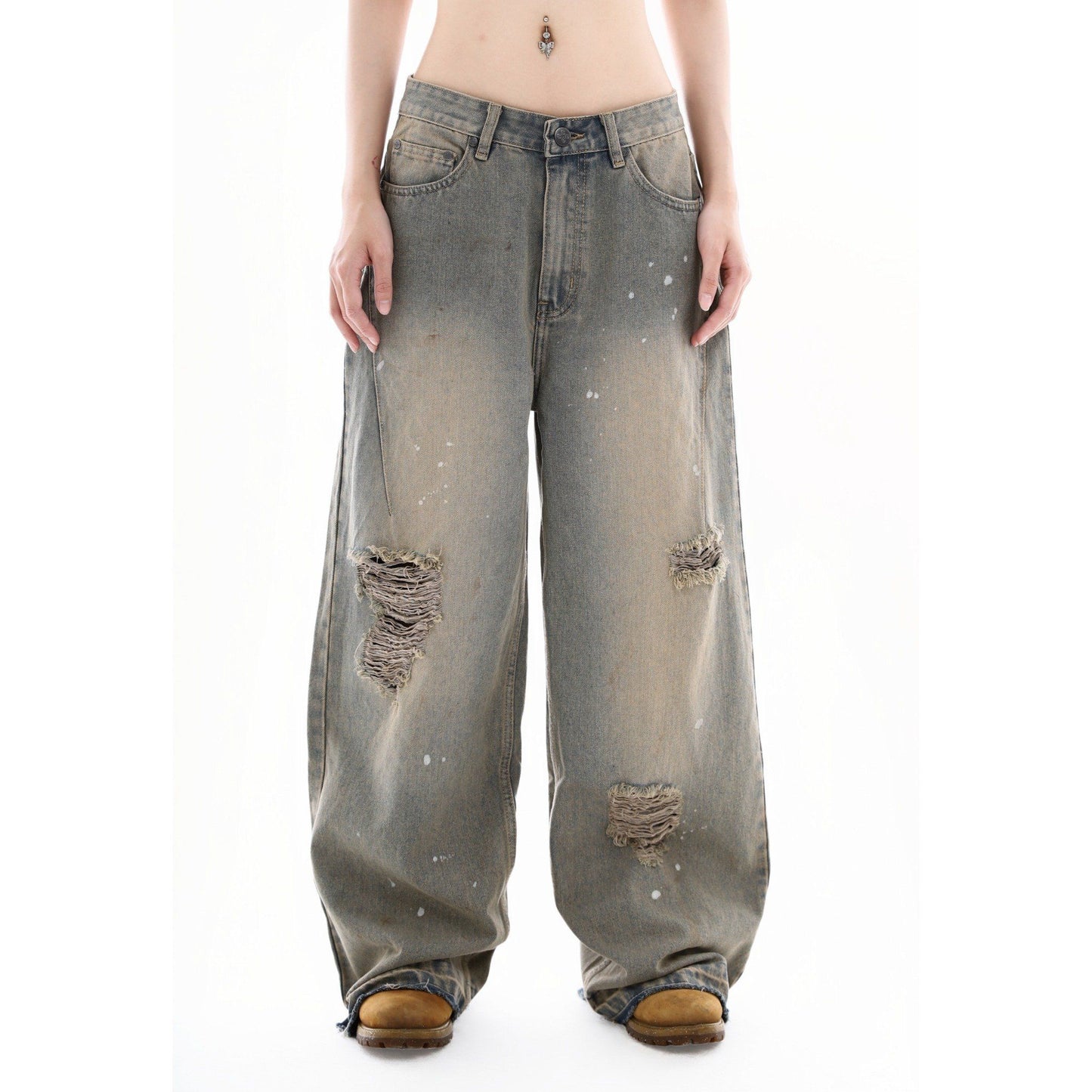DUNE DESTROYED JEANS - BLUE