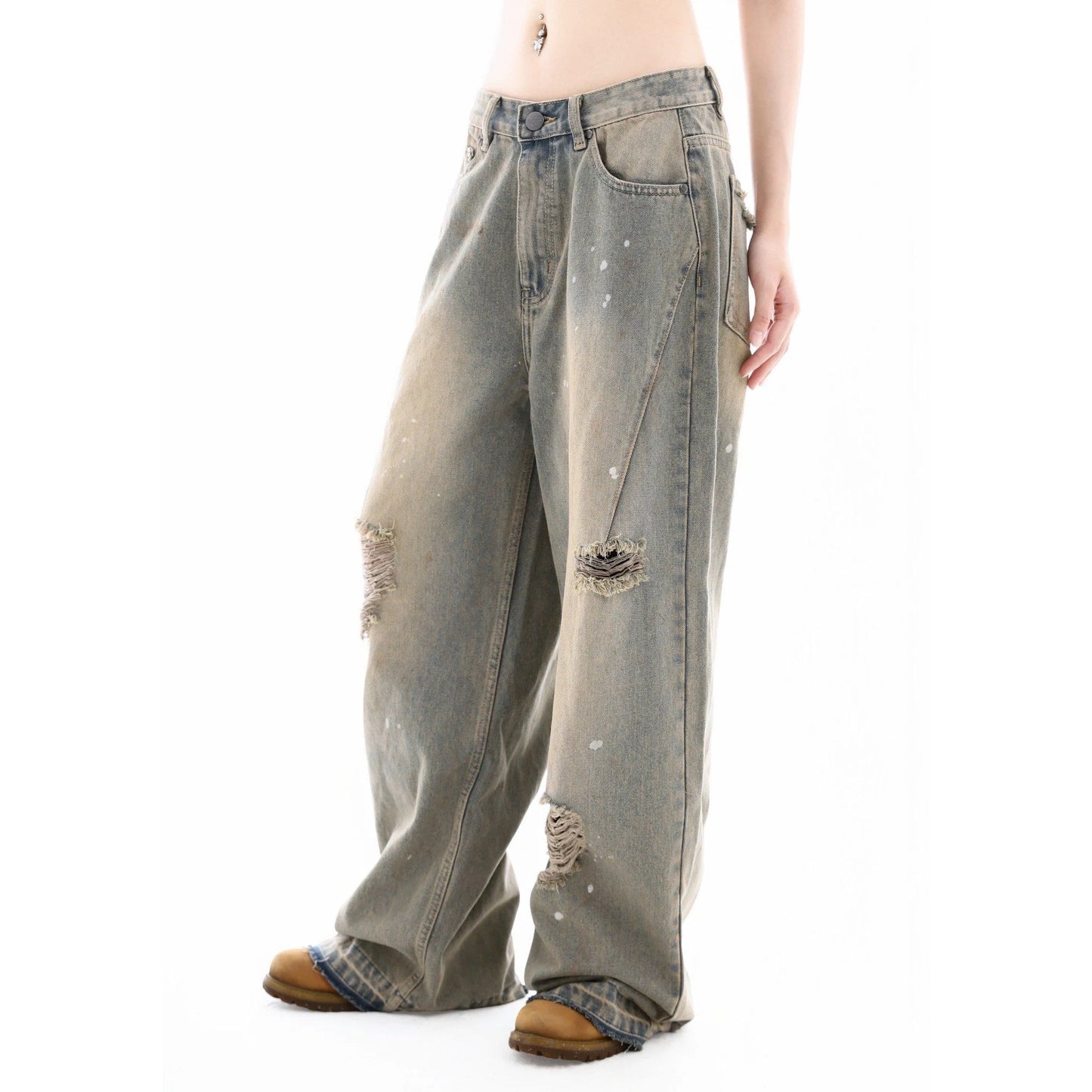 DUNE DESTROYED JEANS - BLUE