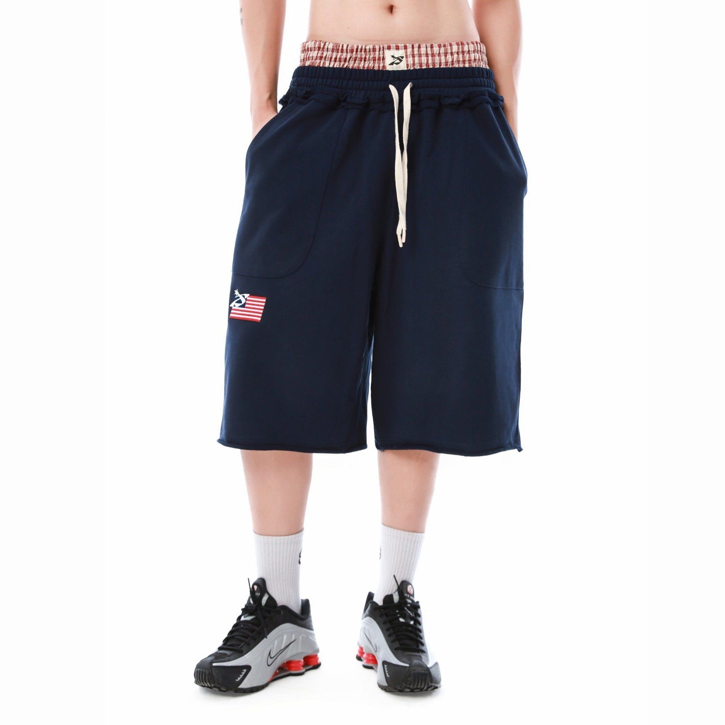 SWE DUALBAND SWEATSHORTS - NAVY