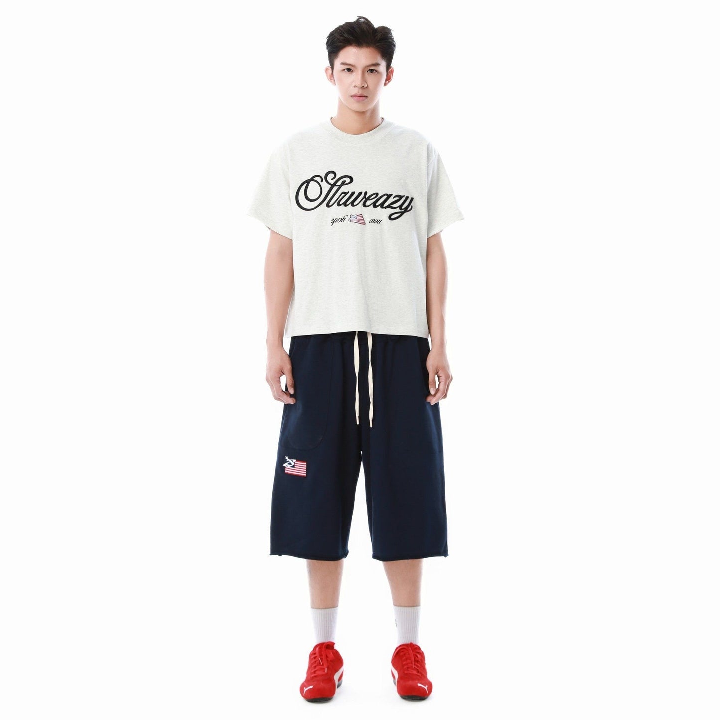 SWE NY BOXY TEE - GRAY