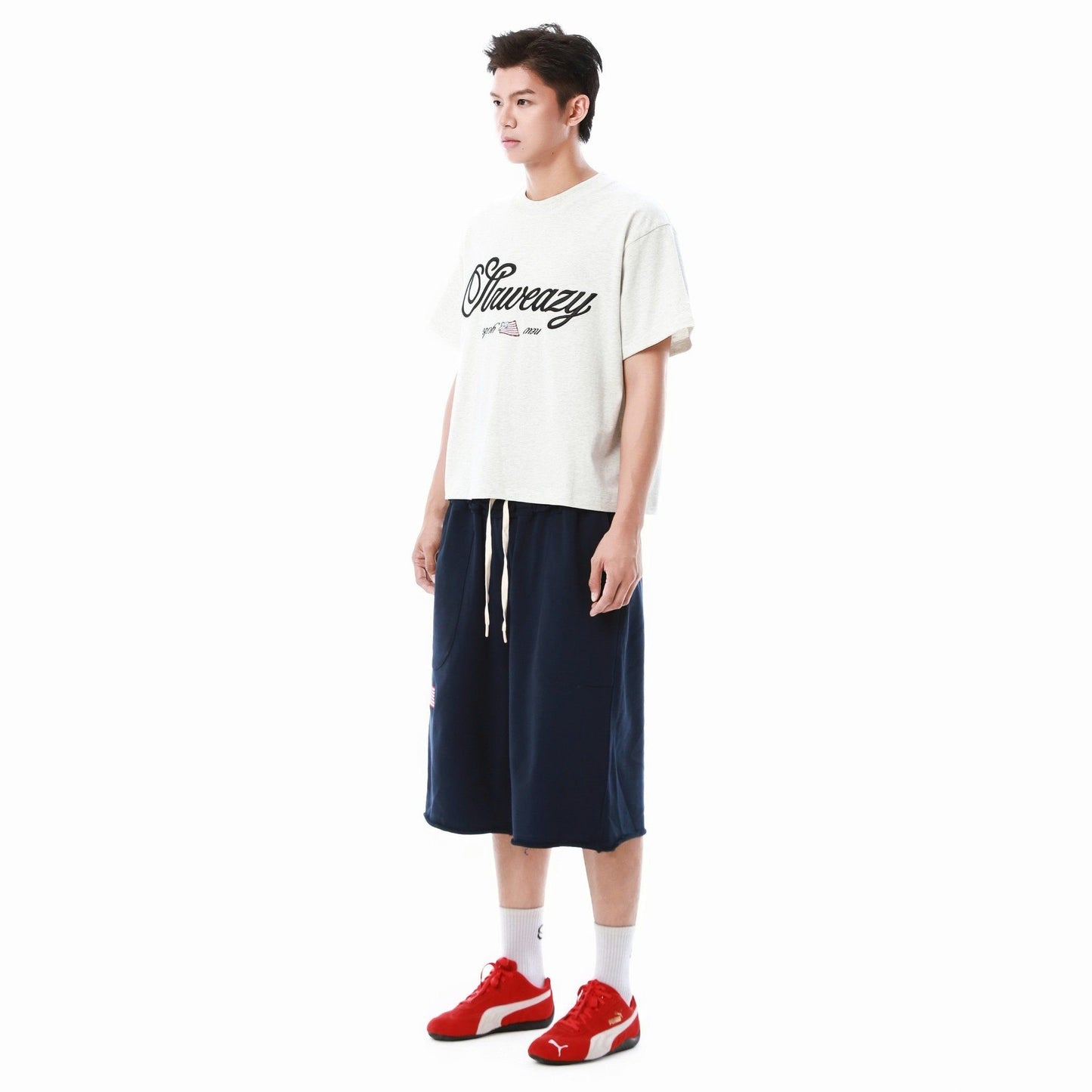 SWE NY BOXY TEE - GRAY