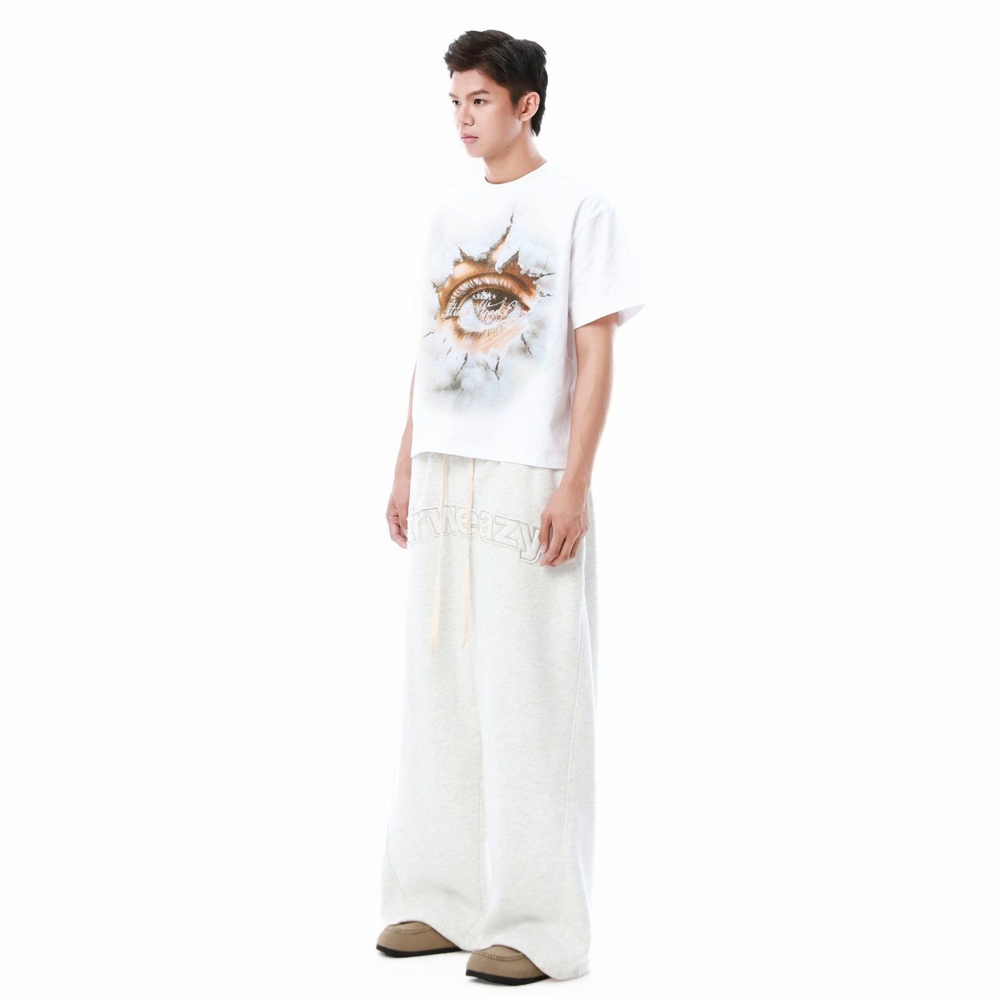 SWE SKEYE BOXY TEE - WHITE