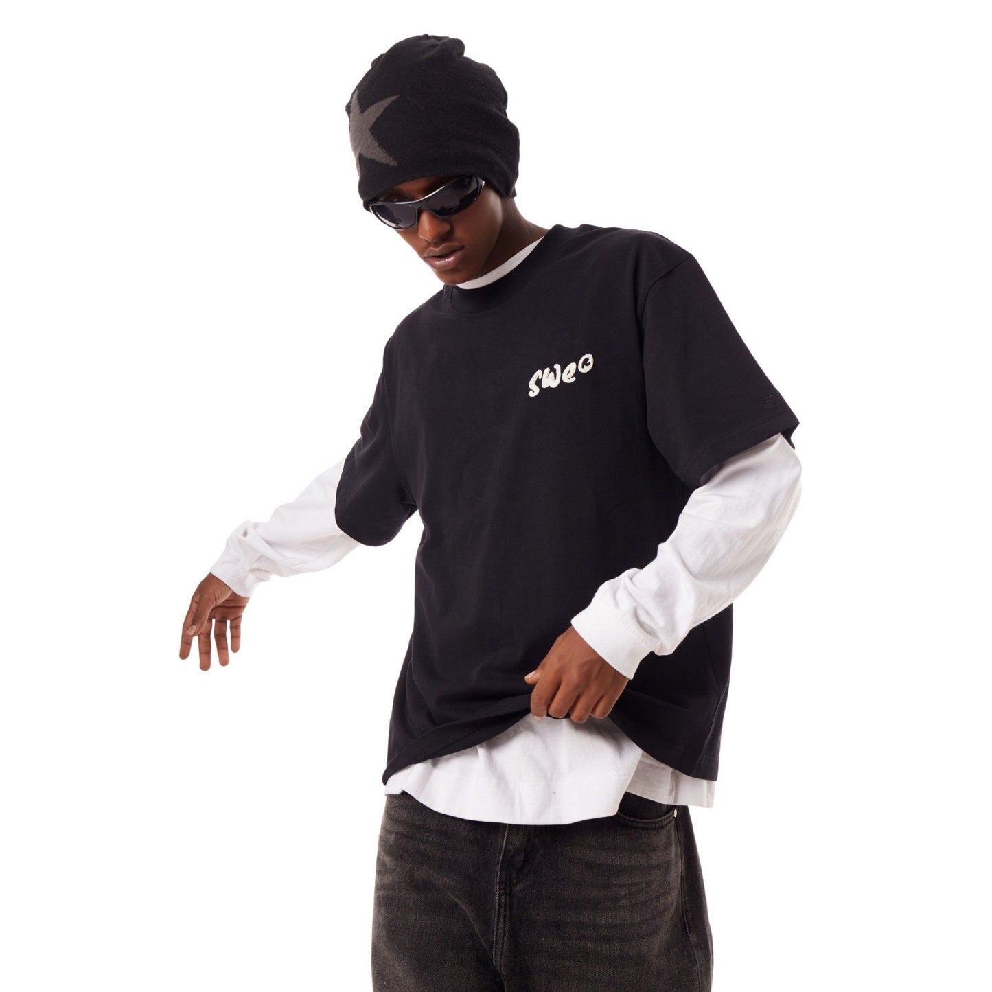 SIGNATURE TEE - BLACK