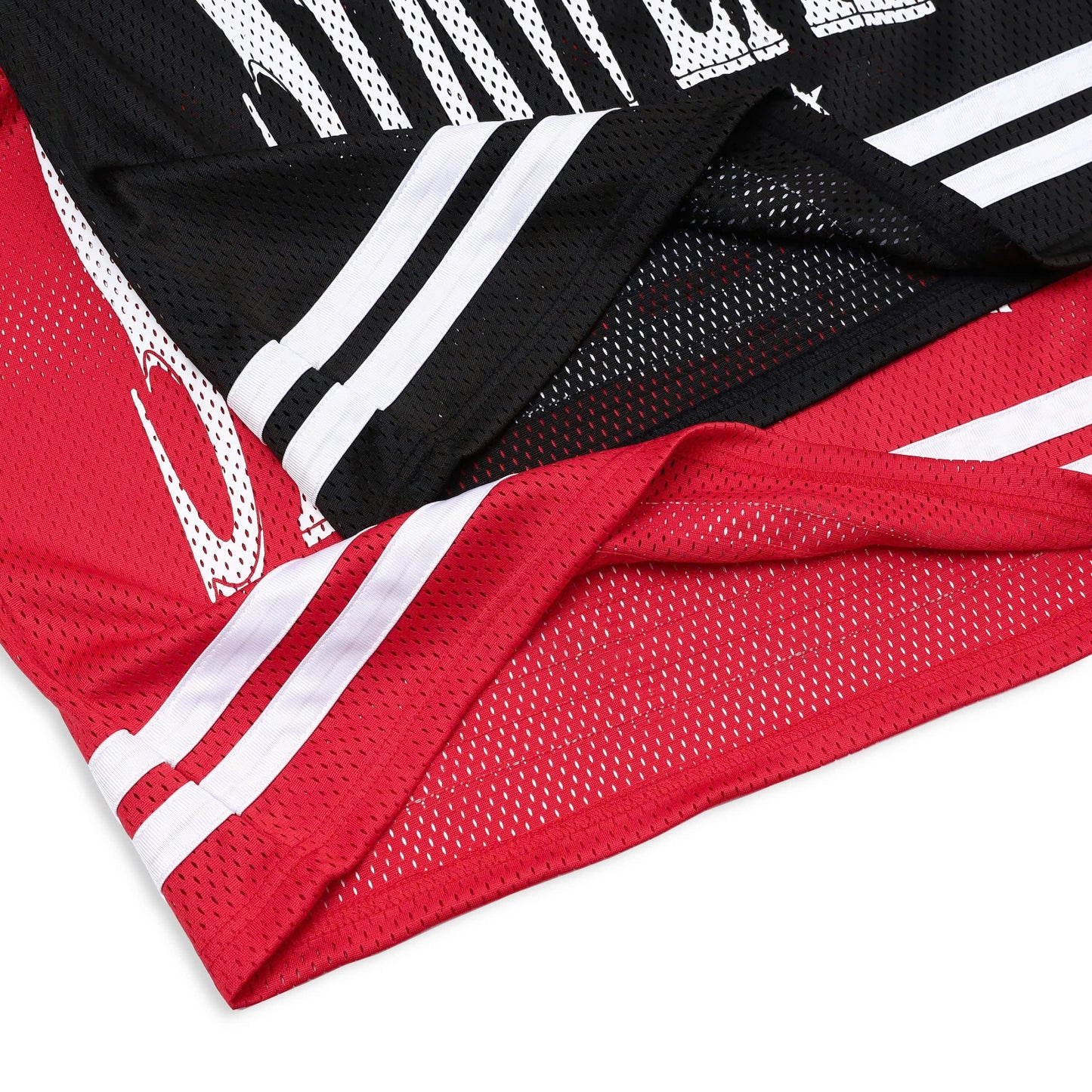 CREW LS JERSEY - BLACK/RED