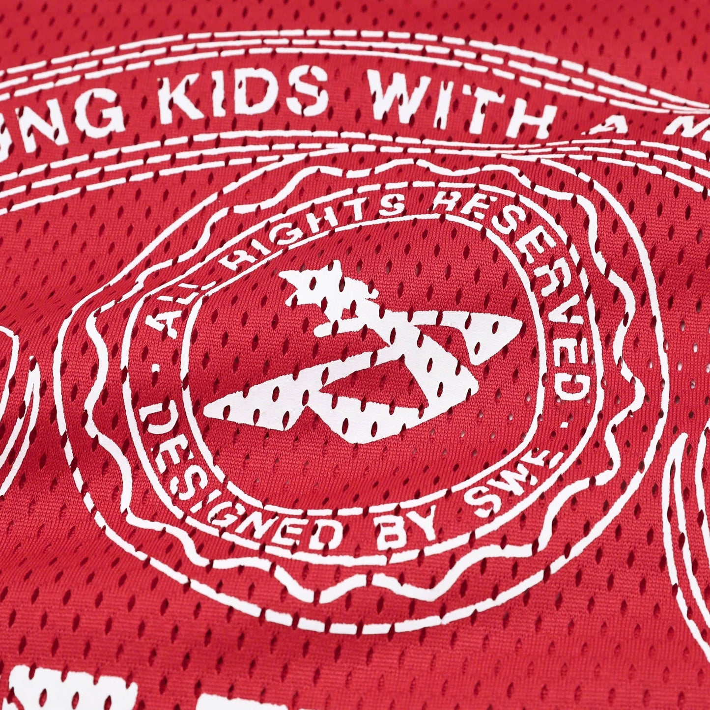 CREW LS JERSEY - BLACK/RED