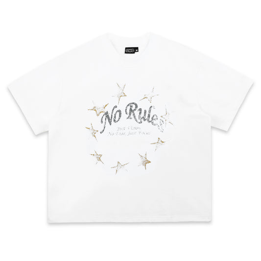 SWE RULELESS BOXY TEE - WHITE