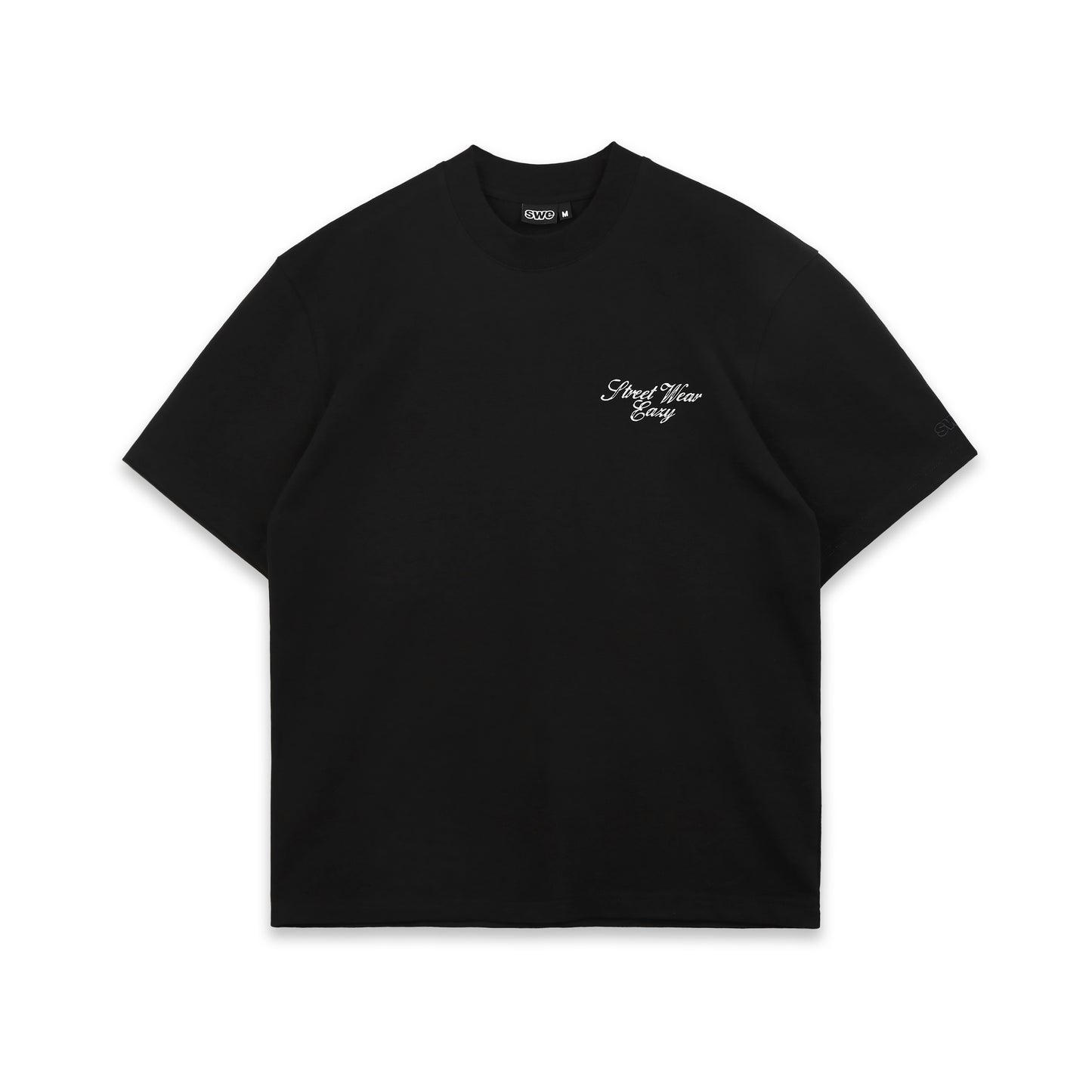 SWE TROPIC TEE - BLACK/WHITE/ROYAL BLUE/POWDER BLUE