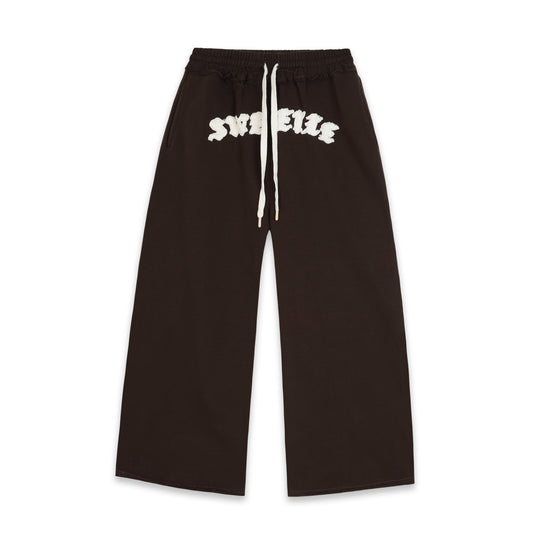 SWE ETIE SWEATPANTS - BROWN