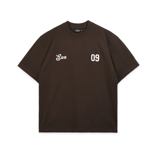 SWE VISION TEE - BLACK/BROWN/CREAM/NAVY