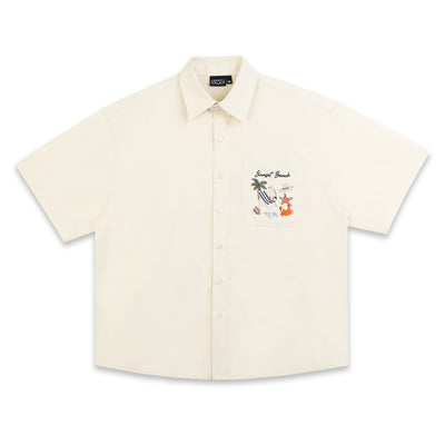 SWE SUNSET POCKET SHIRT - CREAM